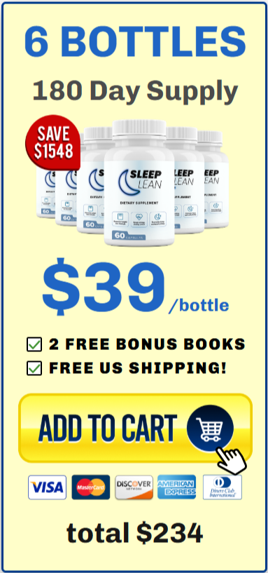 Sleep Lean Buy 6 Bottles